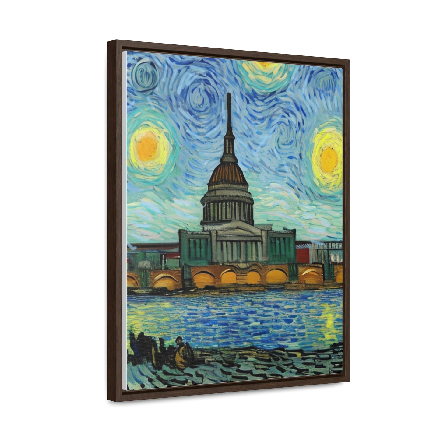 Vincent in Minnesota, State Capitol Building Matte Canvas